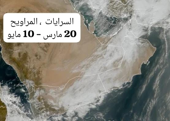 جمعية الإمارات للفلك : "السرديات" تنشط في 20 مارس مصحوبة بأمطار واضطرابات جوية