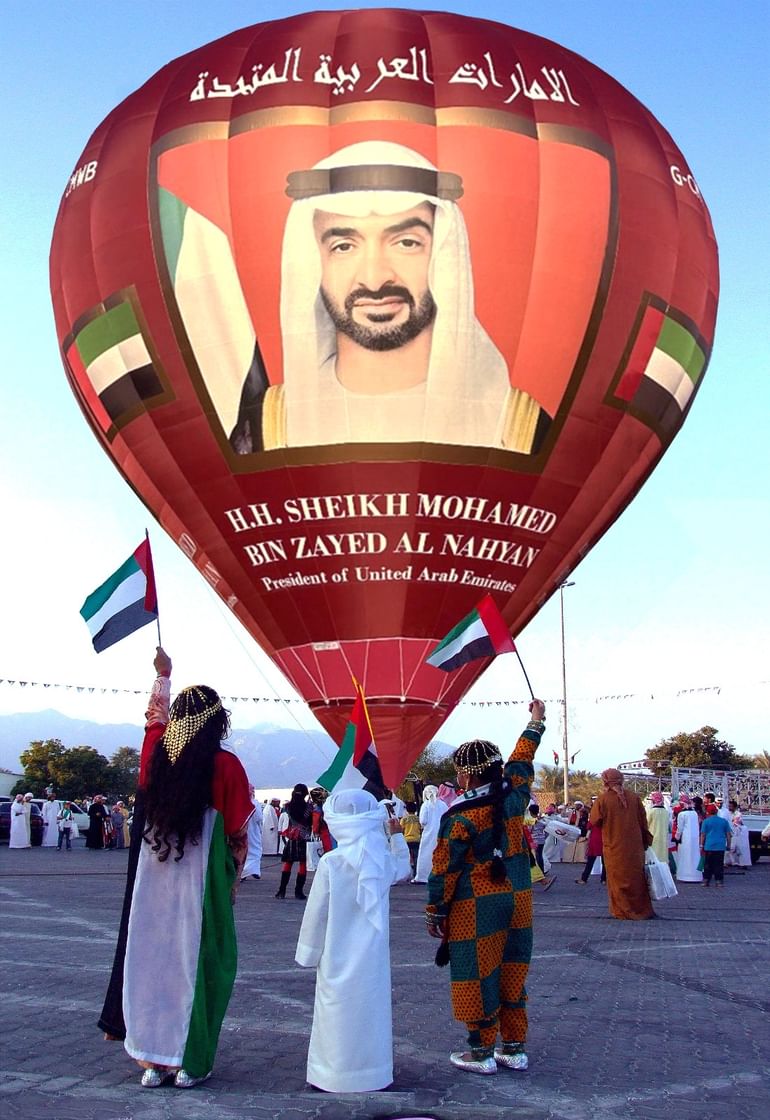 منطاد "UAE ONE" يشارك في كأس ومهرجان المحيط الهادي للمناطيد باليابان