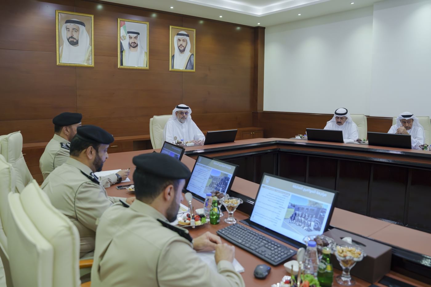 ولي عهد الشارقة يترأس اجتماع مجلس أكاديمية الشارقة للعلوم الشرطية