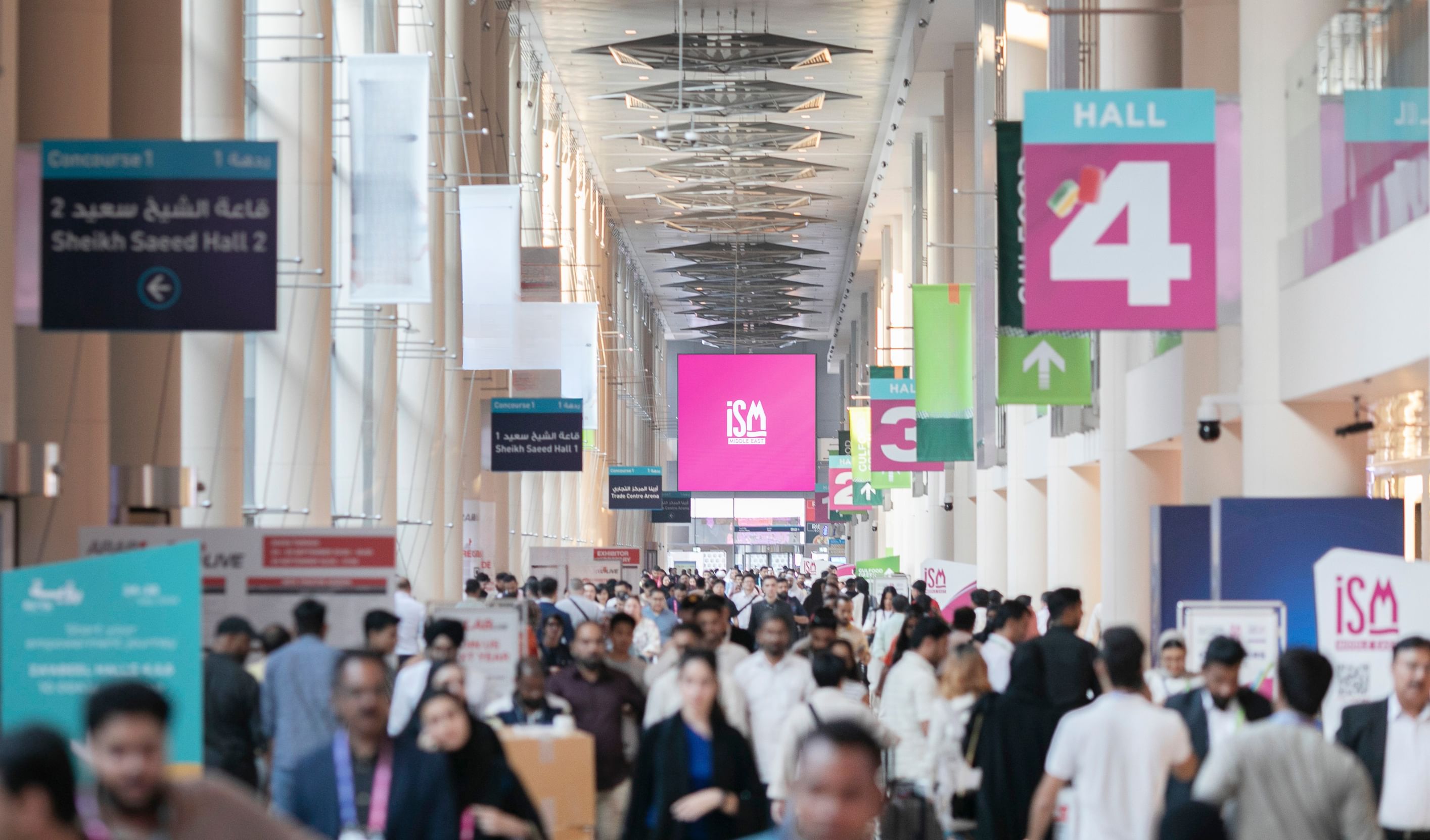 معرض "ISM الشرق الأوسط 2025" ينطلق في دبي بمشاركة 66 دولة