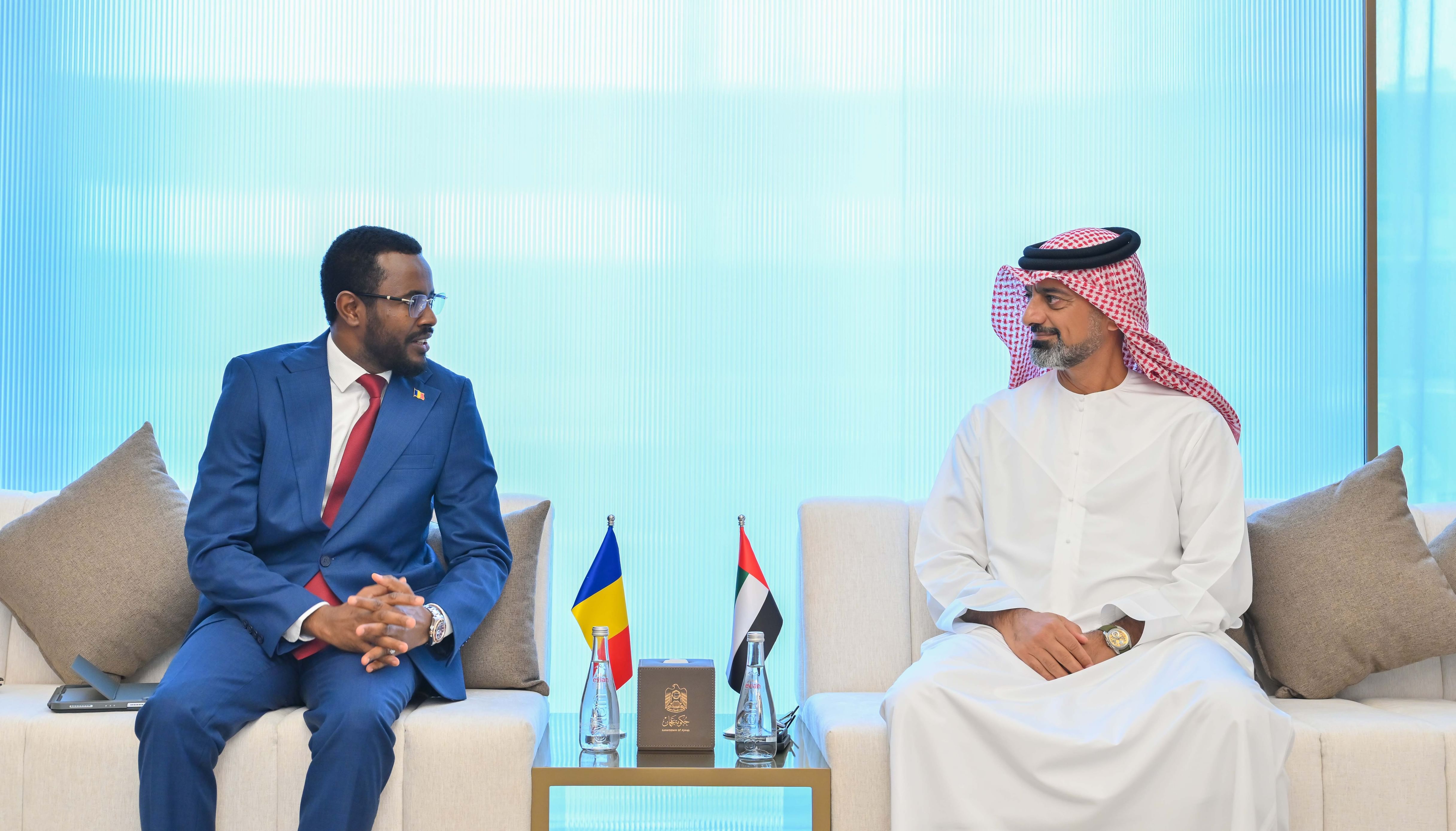 عمار بن حميد يستقبل سفير تشاد