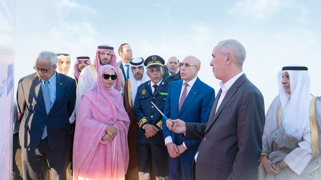 بحضور رئيس موريتانيا/ صندوق أبوظبي للتنمية يموّل مشروعاً لتعزيز الأمن المائي بمدينة كيفه