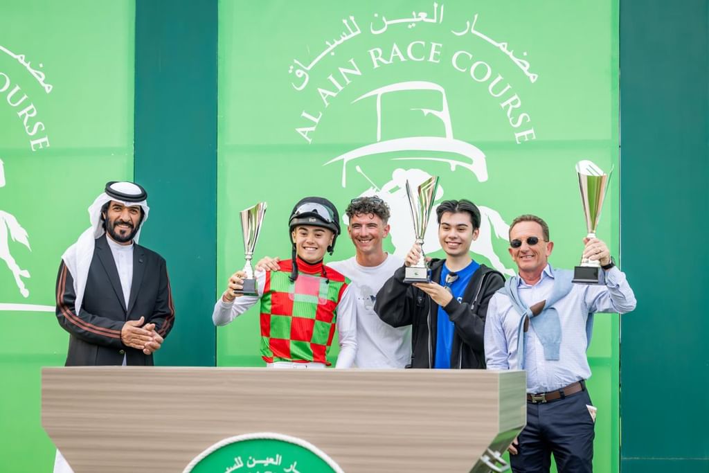 الجواد "عدي" يتصدر كأس الجولة الأولى لماراثون العين