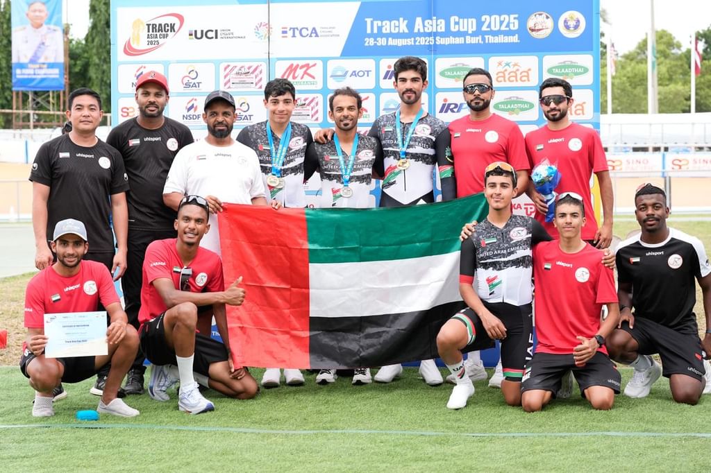 منتخب الدراجات يختتم مشواره في آسيوية المضمار بالحصول على 6 ميداليات