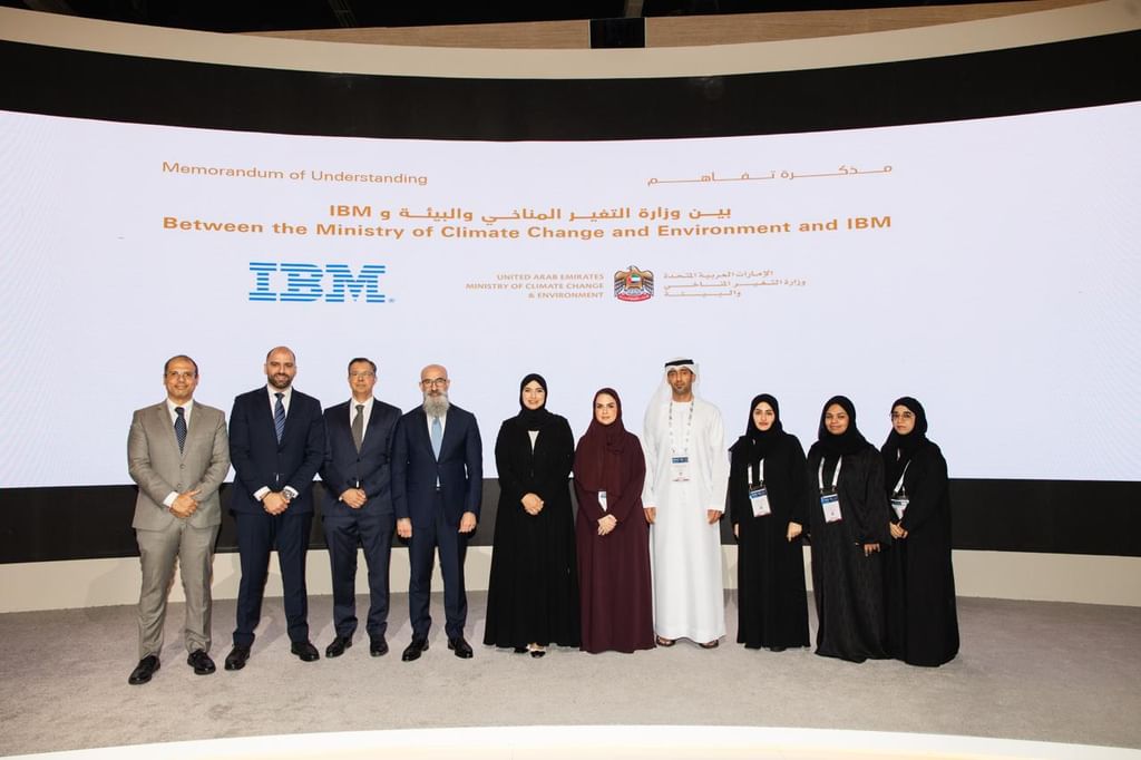 "التغير المناخي والبيئة" و"IBM" تتعاونان لتطوير حلول ذكاء اصطناعي مبتكرة