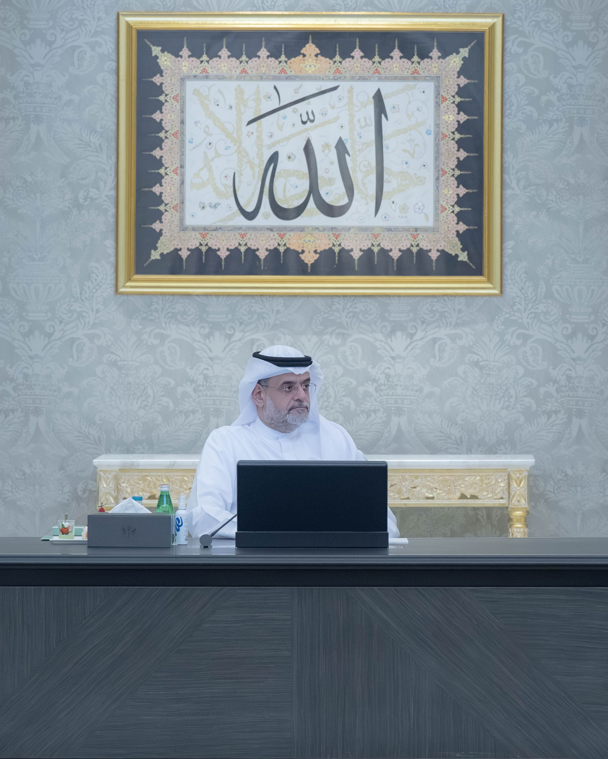 ولي عهد الشارقة يترأس اجتماع المجلس التنفيذي