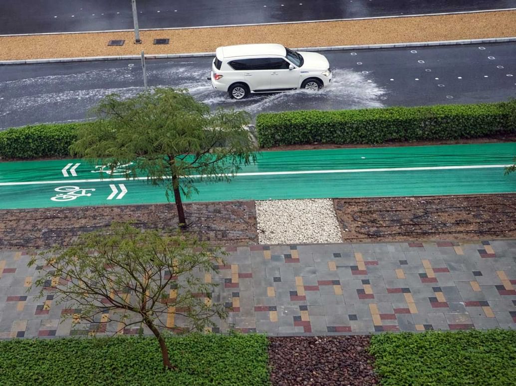 حالة جوية غير مستقرة وأمطار غزيرة على الدولة حتى السبت المقبل