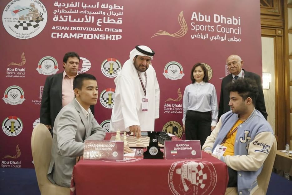 سالم عبدالرحمن يصعد إلى" المركز الثاني" في "آسيوية الأساتذة" للشطرنج بالعين