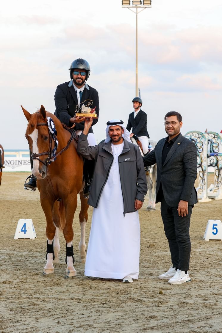 نتائج بارزة لفرسان الإمارات لقفز الحواجز في منافسات بطولة كلباء الدولية