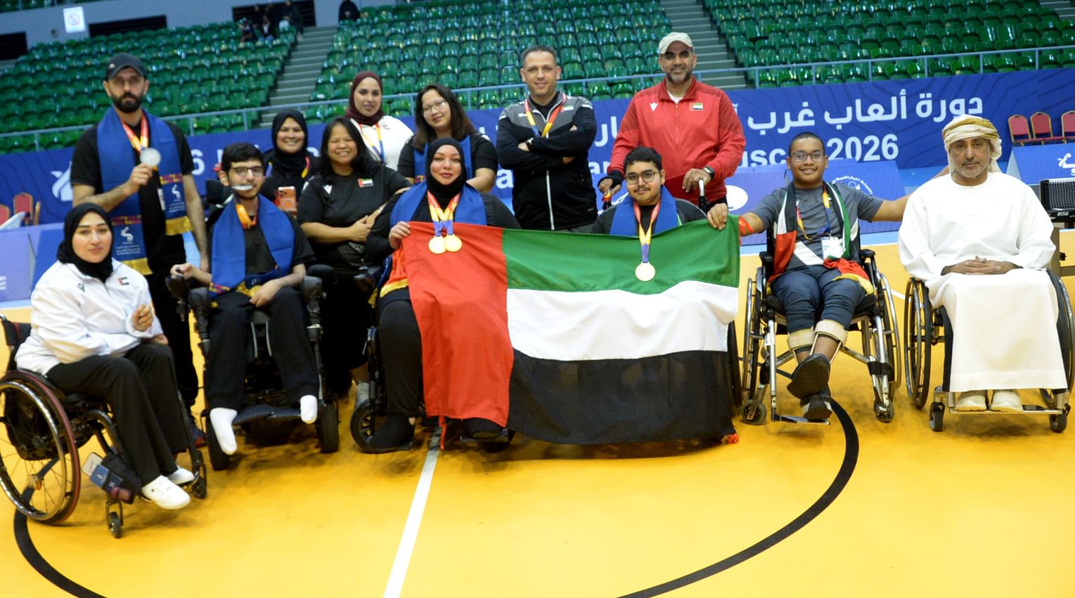 الإمارات تعزز صدارتها لـ "غرب آسيا البارالمبية " بـ48 ميدالية