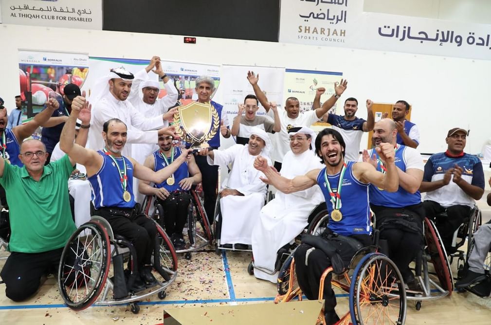 "دبي لأصحاب الهمم" بطلاً لدوري "سلة الكراسي المتحركة 3×3"