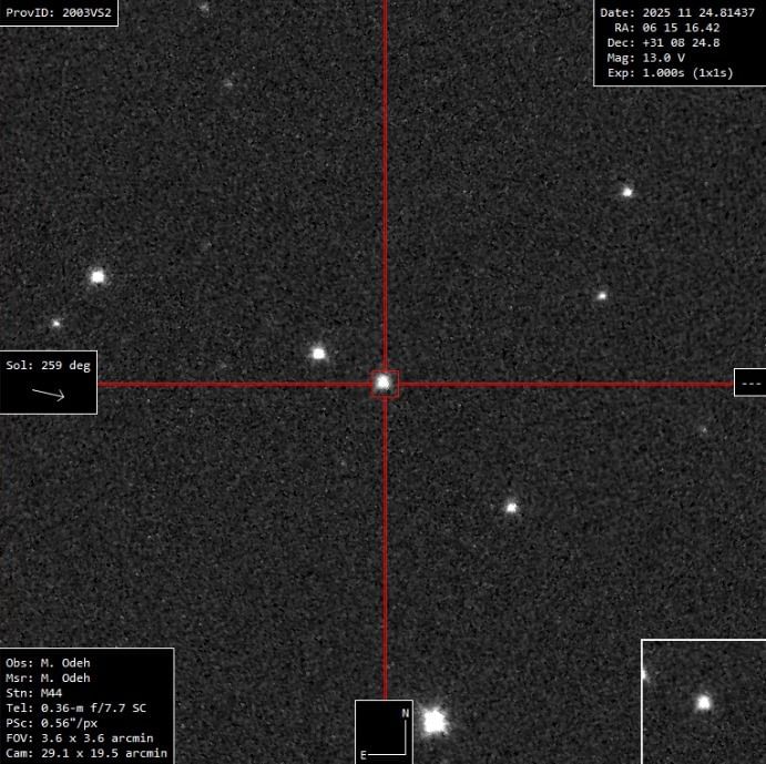 "مرصد الختم" يوثق ظاهرة حجب نجم من قبل كويكب لمدة 28 ثانية