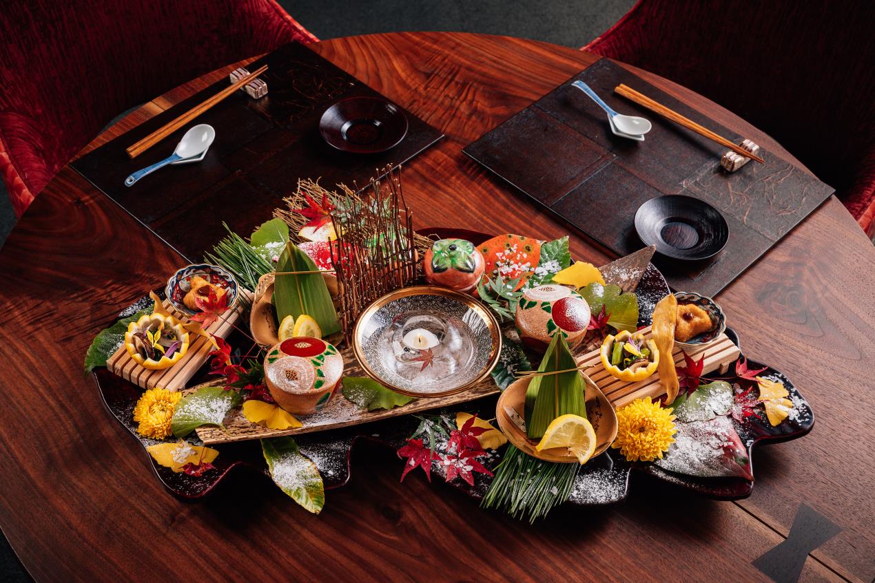 مطعم كيجو يكشف عن قائمة كايسيكي الشتوية النادرة المستوحاة من دوران الفصول في اليابان  