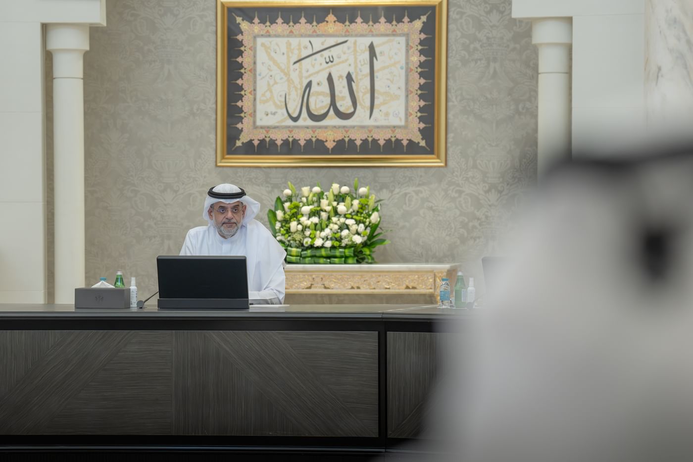 ولي عهد الشارقة يترأس اجتماع المجلس التنفيذي