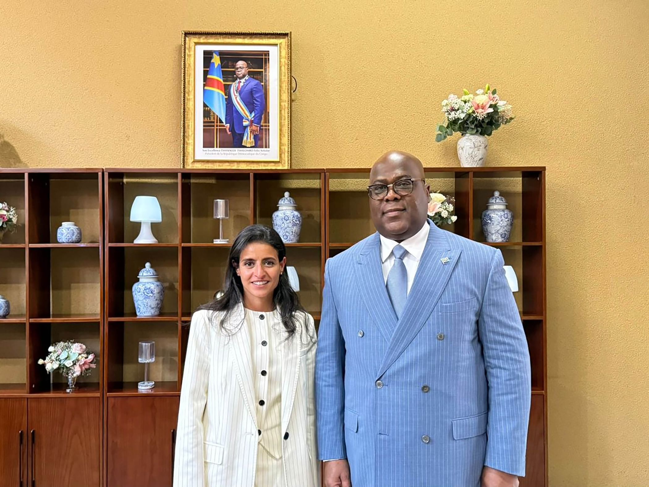 الأمين العام المنتخب لمنظمة الأمم المتحدة للسياحة تلتقي في كينشاسا رئيس الكونغو الديموقراطية