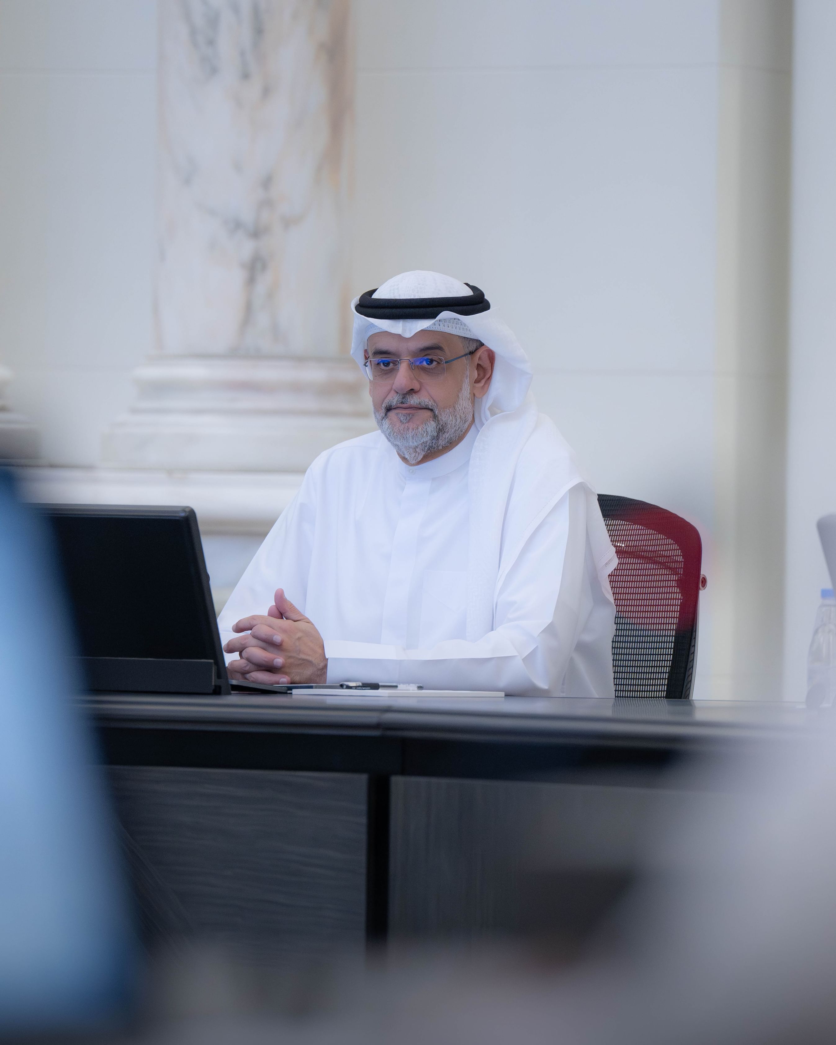 ولي عهد الشارقة يترأس اجتماع المجلس التنفيذي