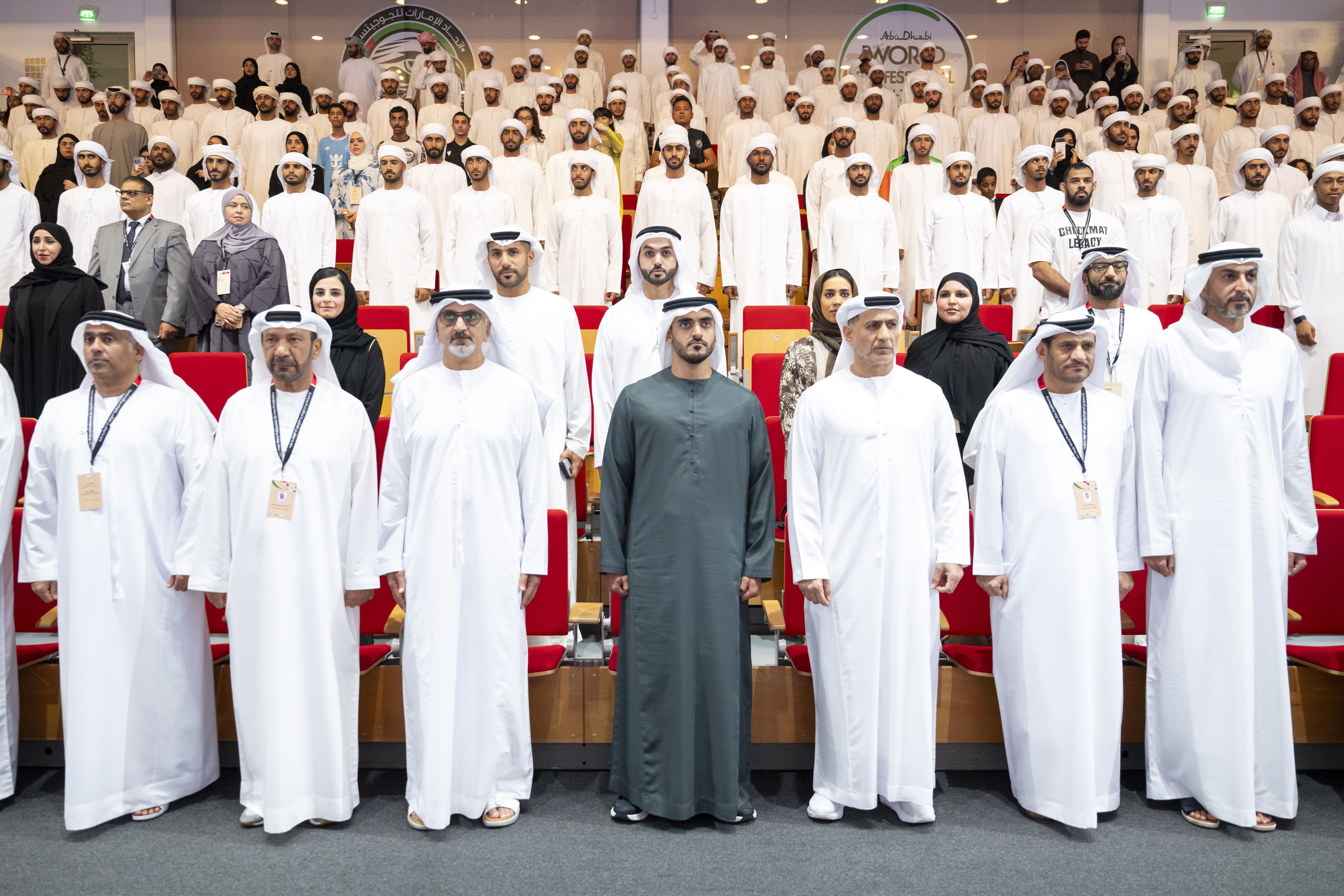 زايد بن محمد بن زايد يفتتح النسخة الـ17 من بطولة أبوظبي العالمية لمحترفي الجوجيتسو