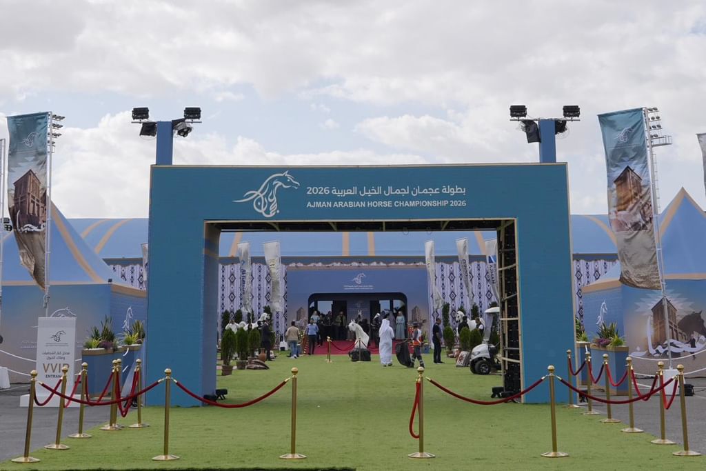 غدا ..  انطلاق بطولة عجمان لجمال الخيل العربية بمشاركة واسعة وتجهيزات عالمية
