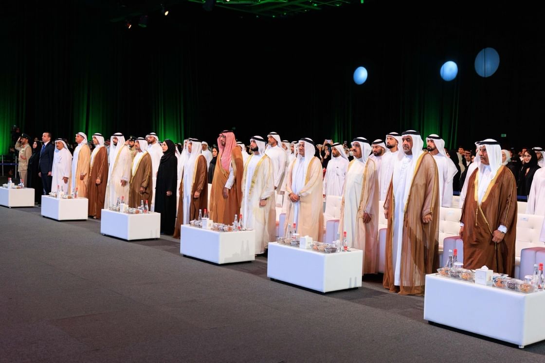 راشد بن حمدان آل مكتوم يكرم الفائزين بجوائز "مؤسسة حمدان بن راشد آل مكتوم"