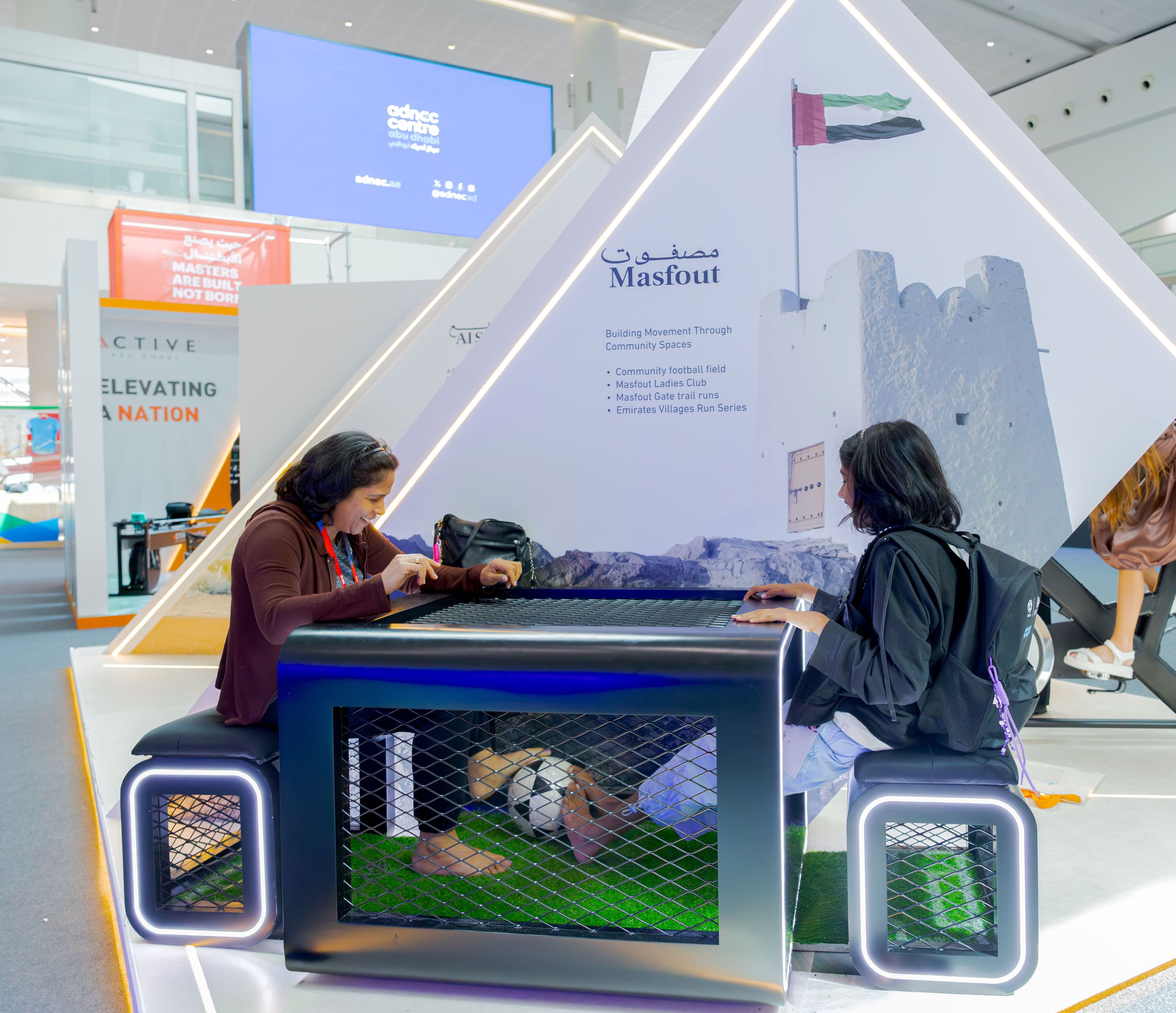 "الإمارات للتنمية المتوازنة" يستعرض مبادراته ومشاريعه بألعاب الماسترز "أبوظبي 2026"