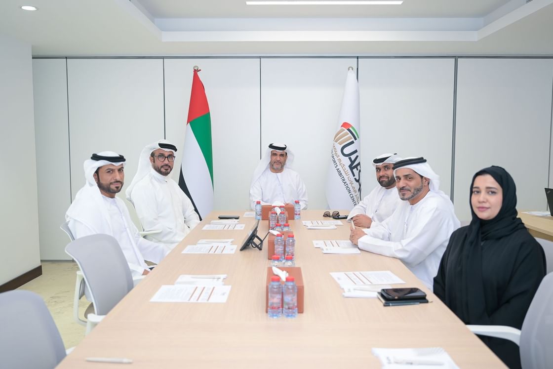 "الإمارات للتحكيم الرياضي" يستعرض سبل تفعيل شراكاته المحلية والدولية
