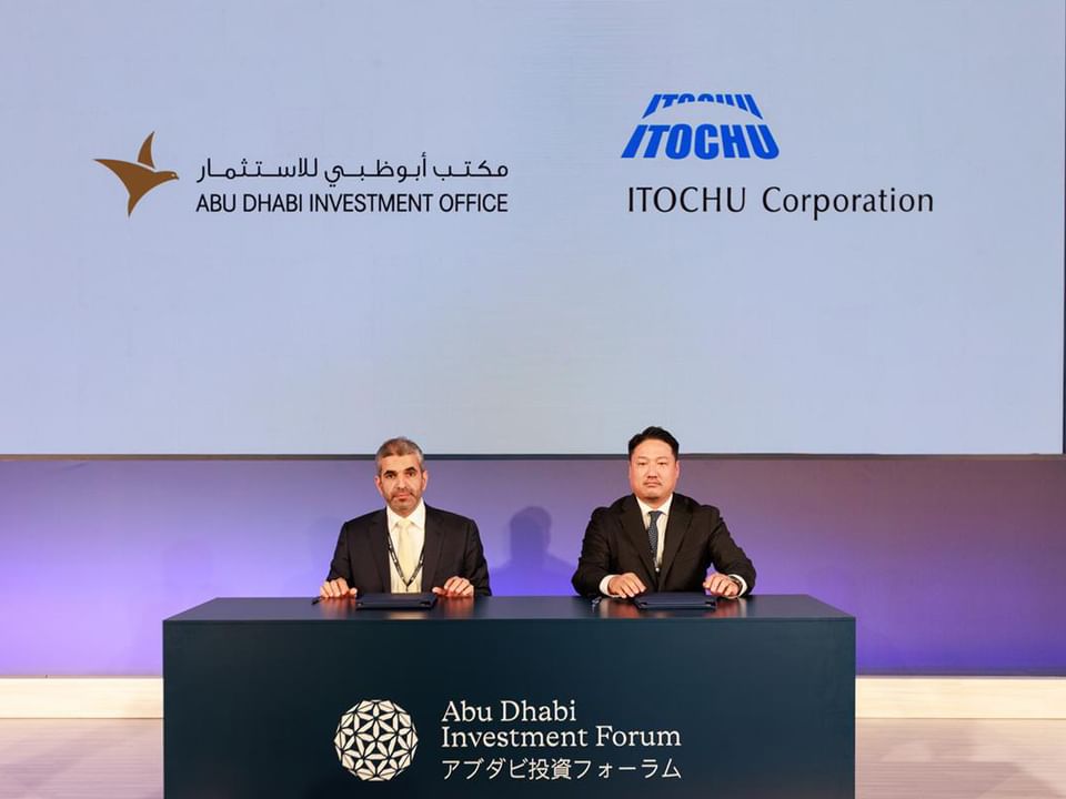 شراكة إستراتيجية بين "أبوظبي للاستثمار" و"إيتوشو "اليابانية لتعزيز استقطاب الاستثمارات العالمية
