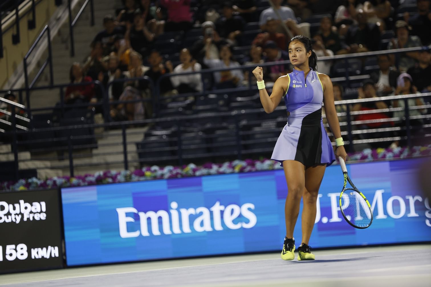 تأهل إيالا وفرنانديز وبيليك إلى الدور الثاني من بطولة سوق دبي الحرة لتنس السيدات