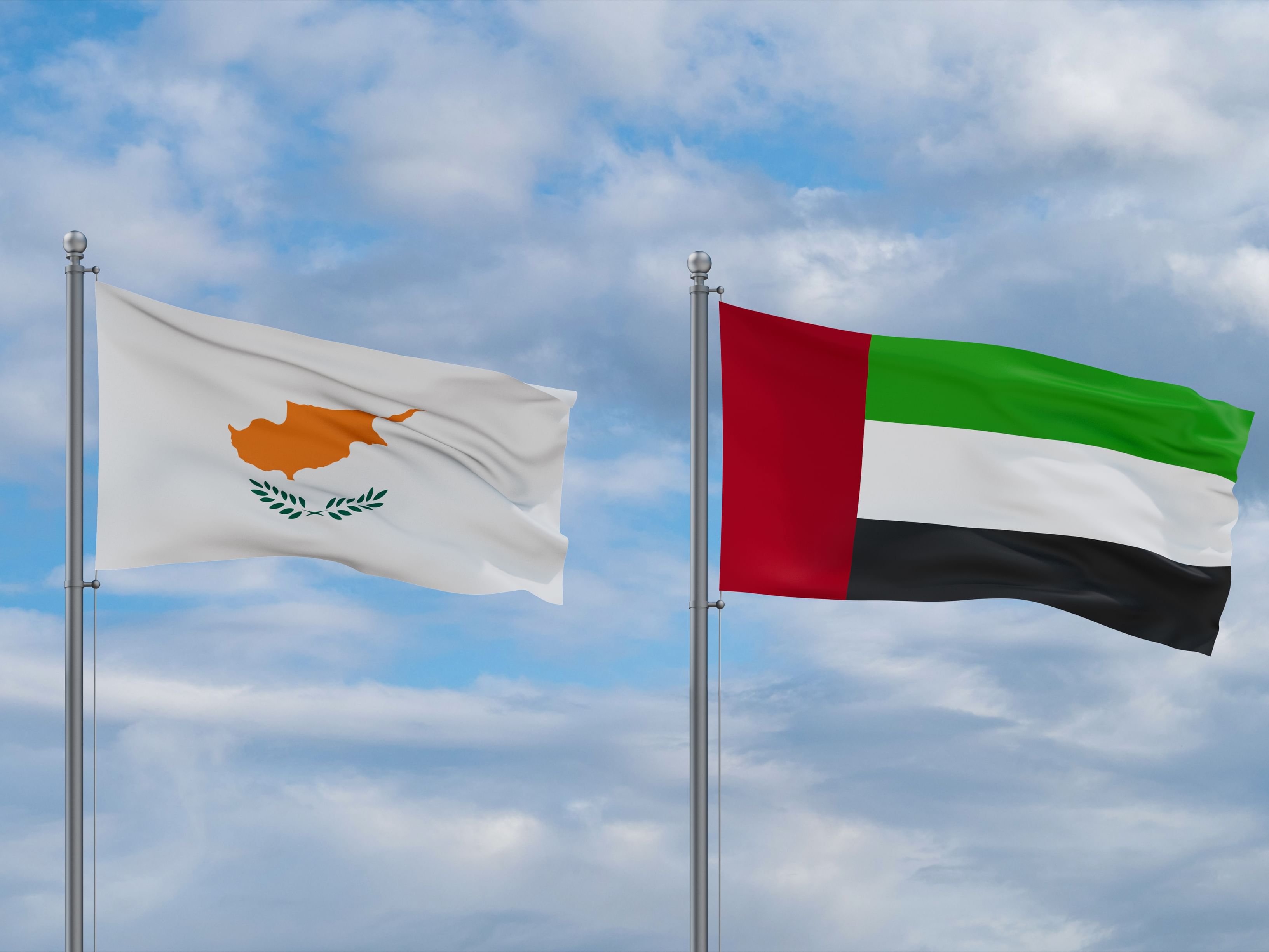 بيان مشترك بين دولة الإمارات وجمهورية قبرص