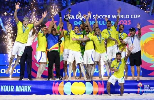 البرازيل بطلا لكأس العالم لكرة القدم الشاطئية للمرة السابعة