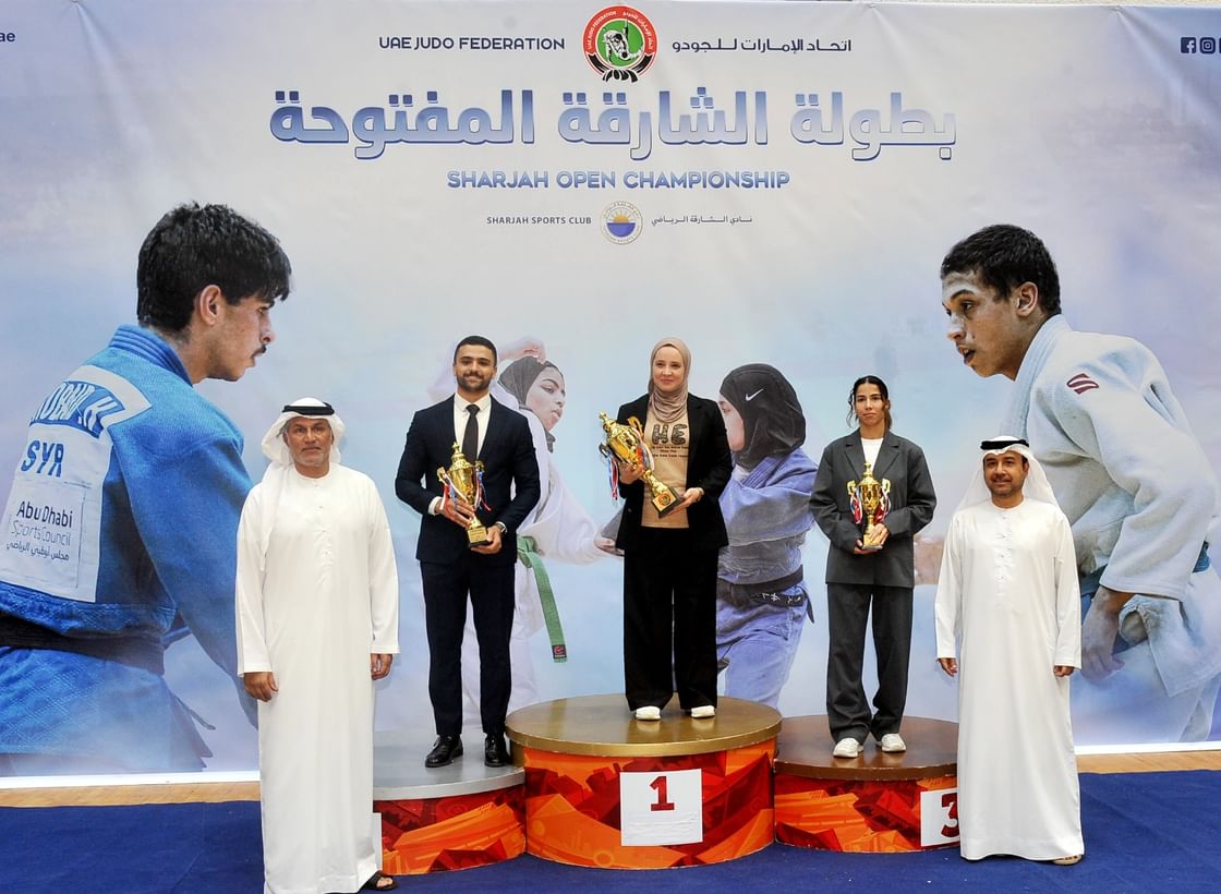 "كلباء لرياضة المرأة" و"الفجيرة للفنون القتالية" يتصدران بطولة الشارقة للجودو