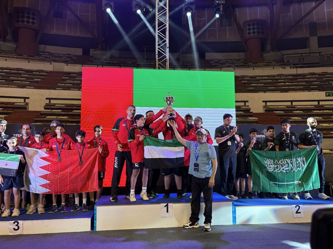 3 ميداليات ملونة للإمارات في البطولة العربية لكرة الطاولة بالمغرب