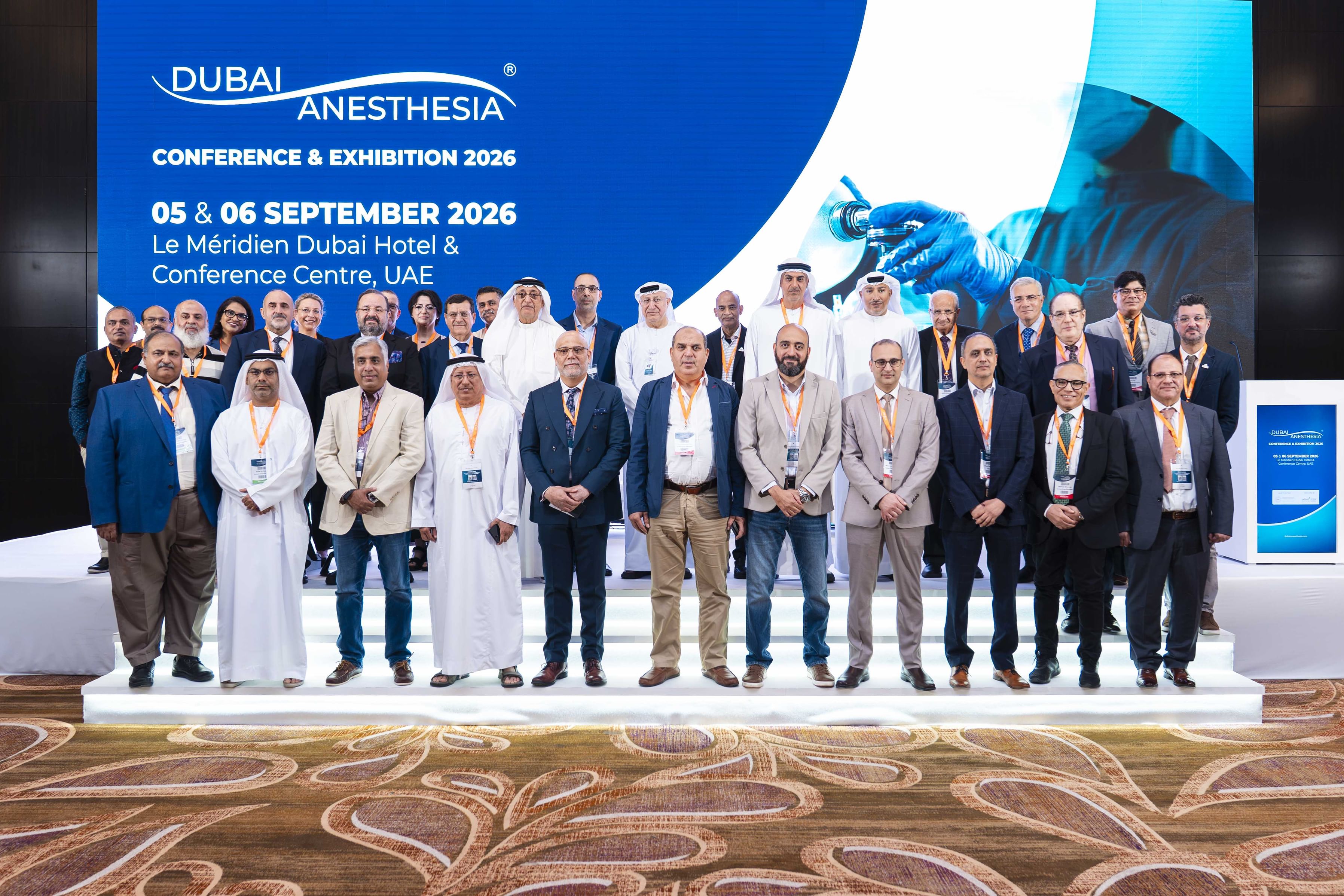 انطلاق الدورة الأولى من مؤتمر ومعرض دبي للتخدير 2026