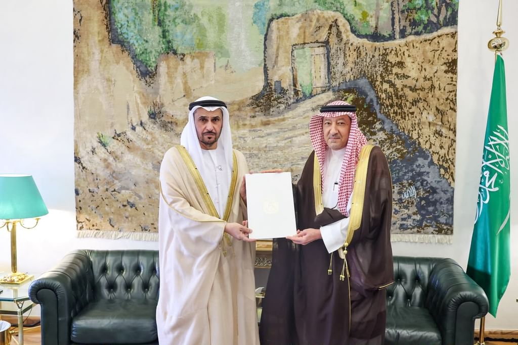 رئيس الدولة يبعث رسالة خطية إلى خادم الحرمين الشريفين تتضمن دعوة لحضور مؤتمر الأمم المتحدة للمياه 2026
