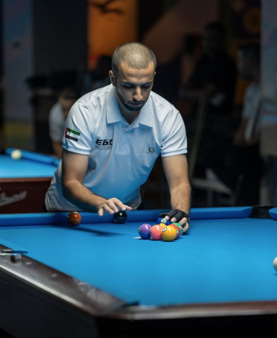 نتائج إيجابية لبلياردو الإمارات في بطولة العالم لـ"10 كرات" بالدوحة