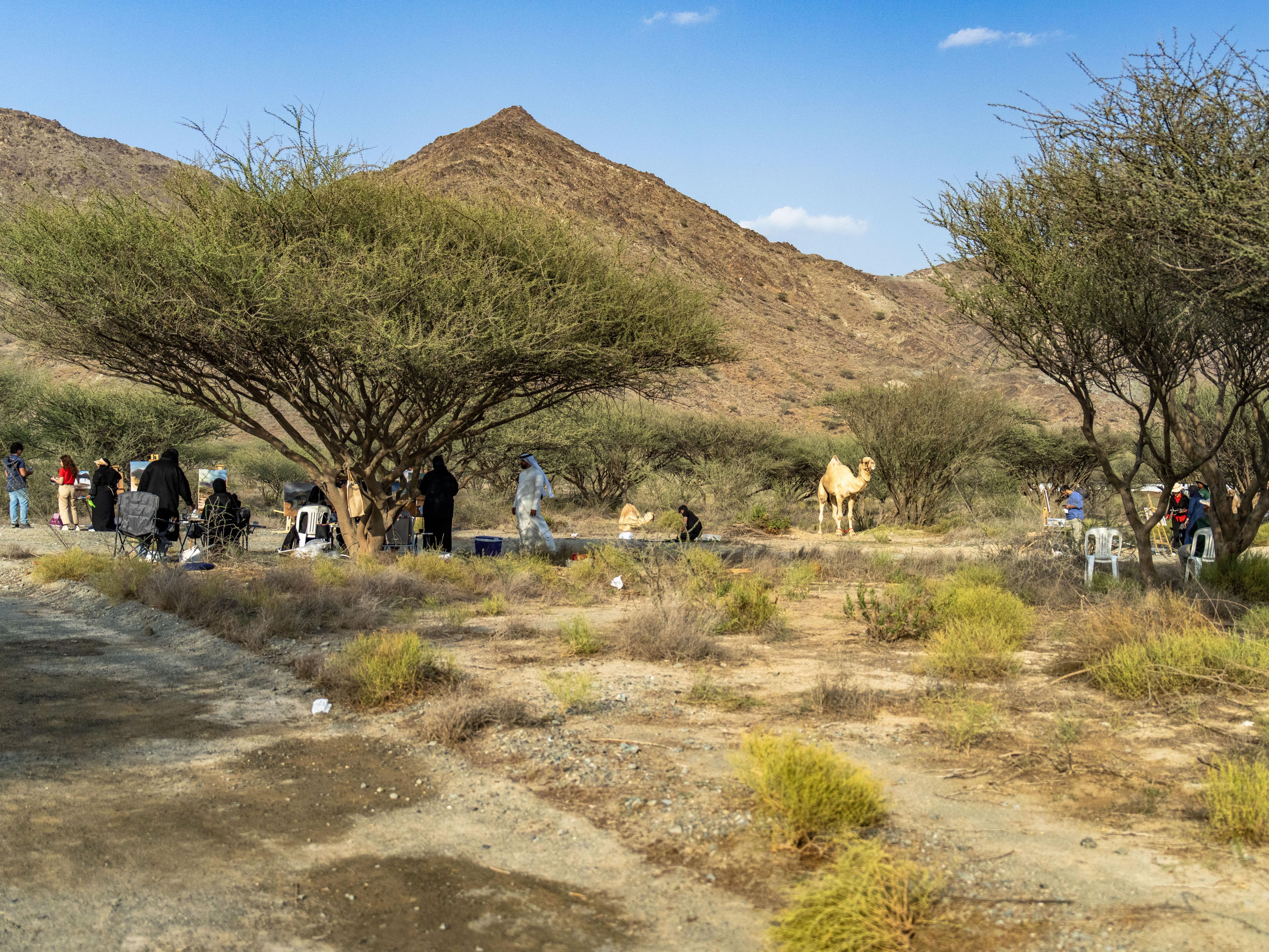 برعاية محمد الشرقي ..  الفجيرة تستضيف إقامة فنيّة لتدريب 20 فنانا إماراتيا