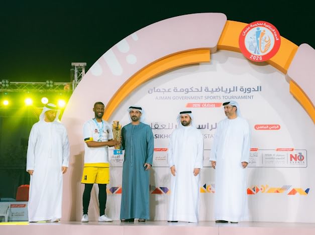 "دفاع مدني عجمان" بطل منافسات كرة القدم في "دورة عجمان الرياضية"
