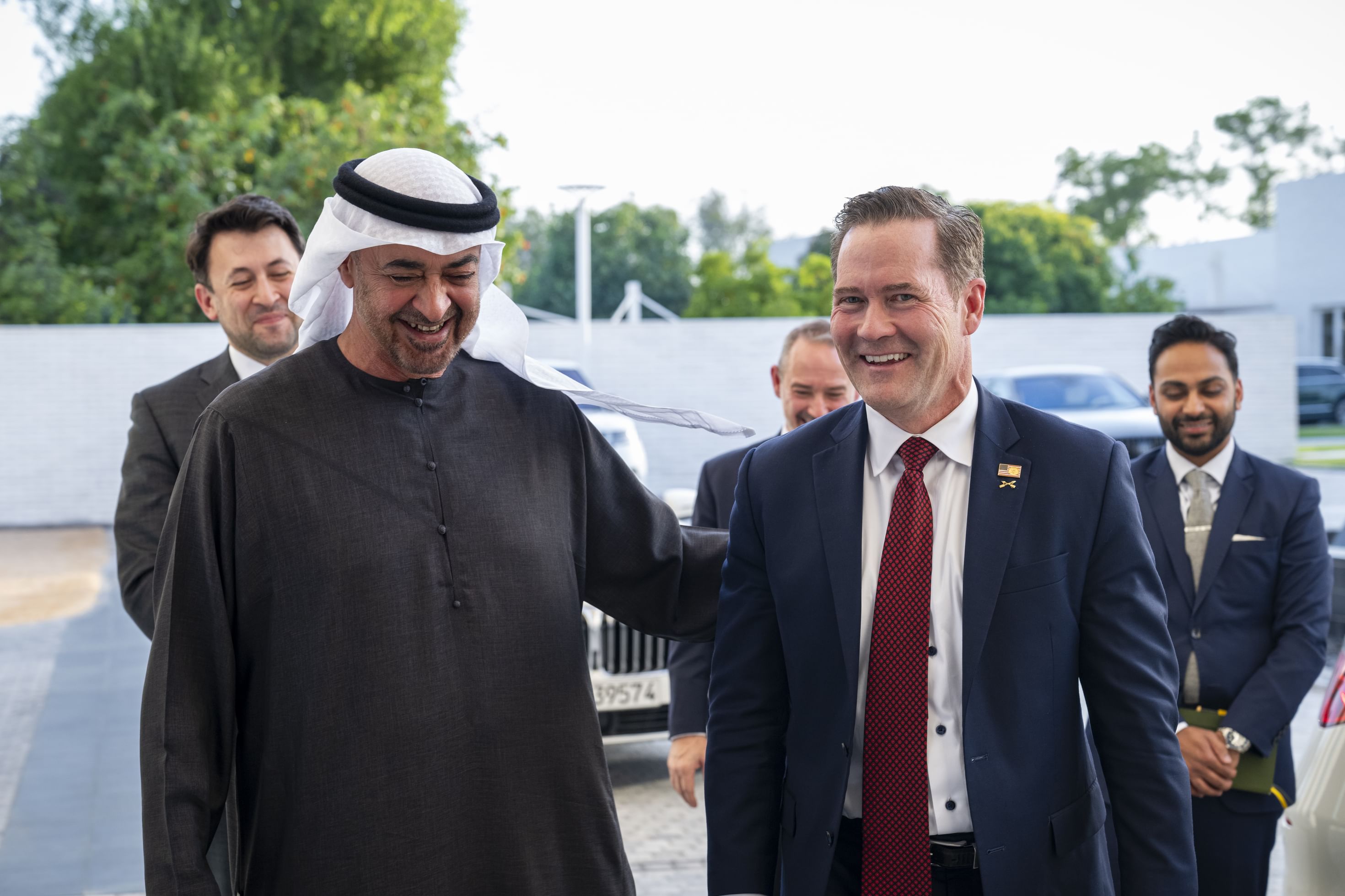 رئيس الدولة يستقبل المندوب الأميركي لدى الأمم المتحدة