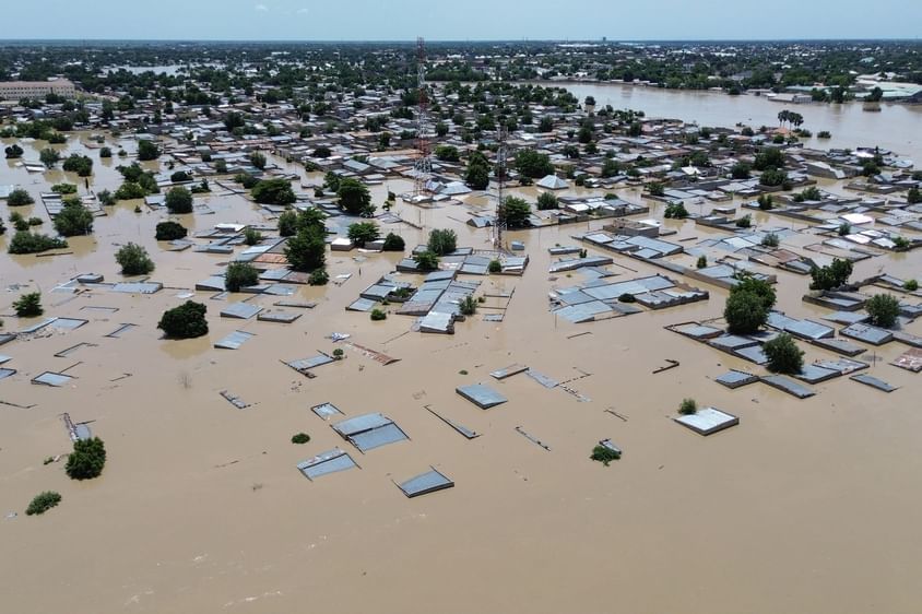 ارتفاع حصيلة قتلى الفيضانات وسط نيجيريا إلى 151 شخصا