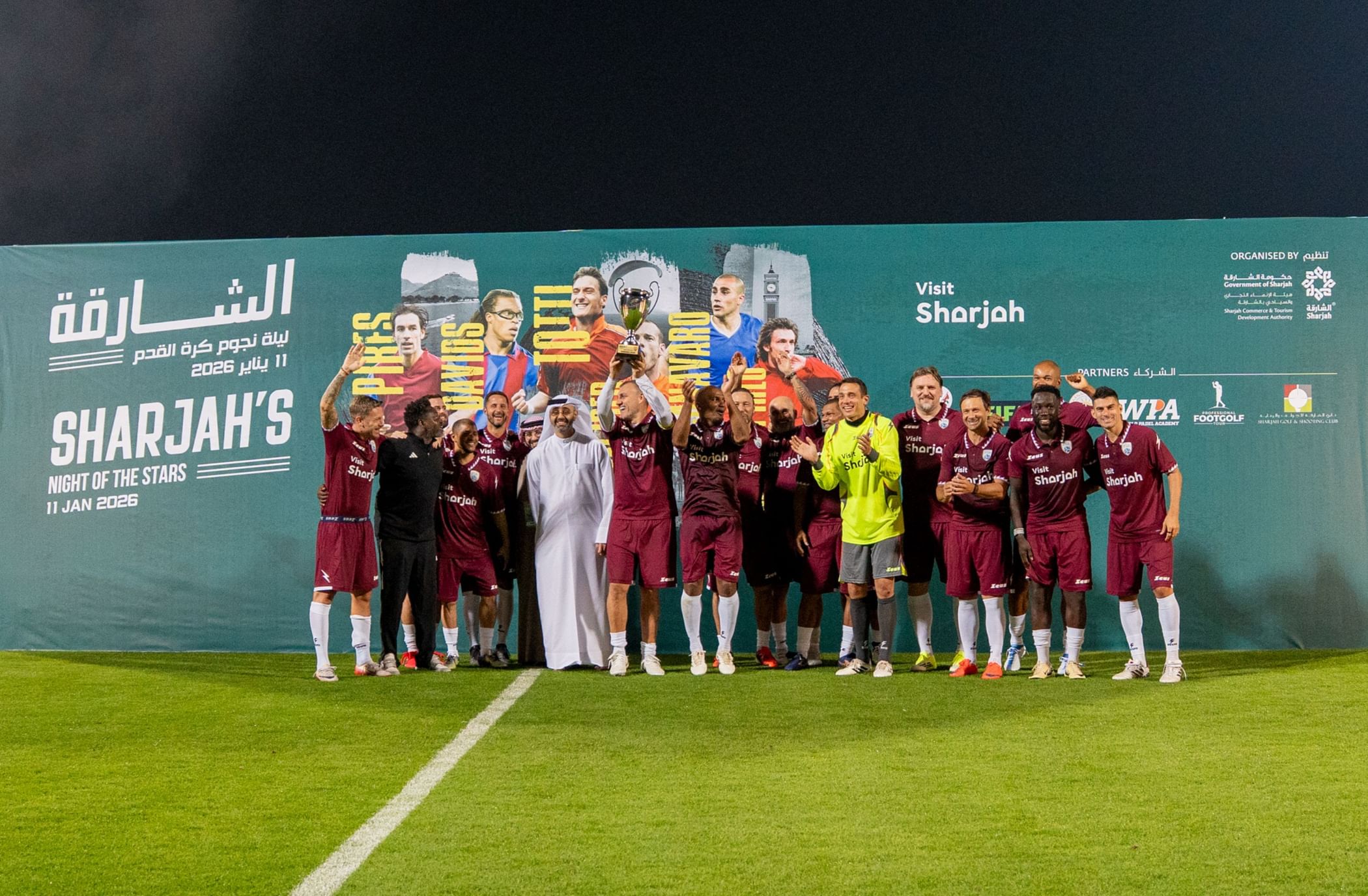 اختتام النسخة الرابعة من "أسبوع نجوم كرة القدم في الشارقة"