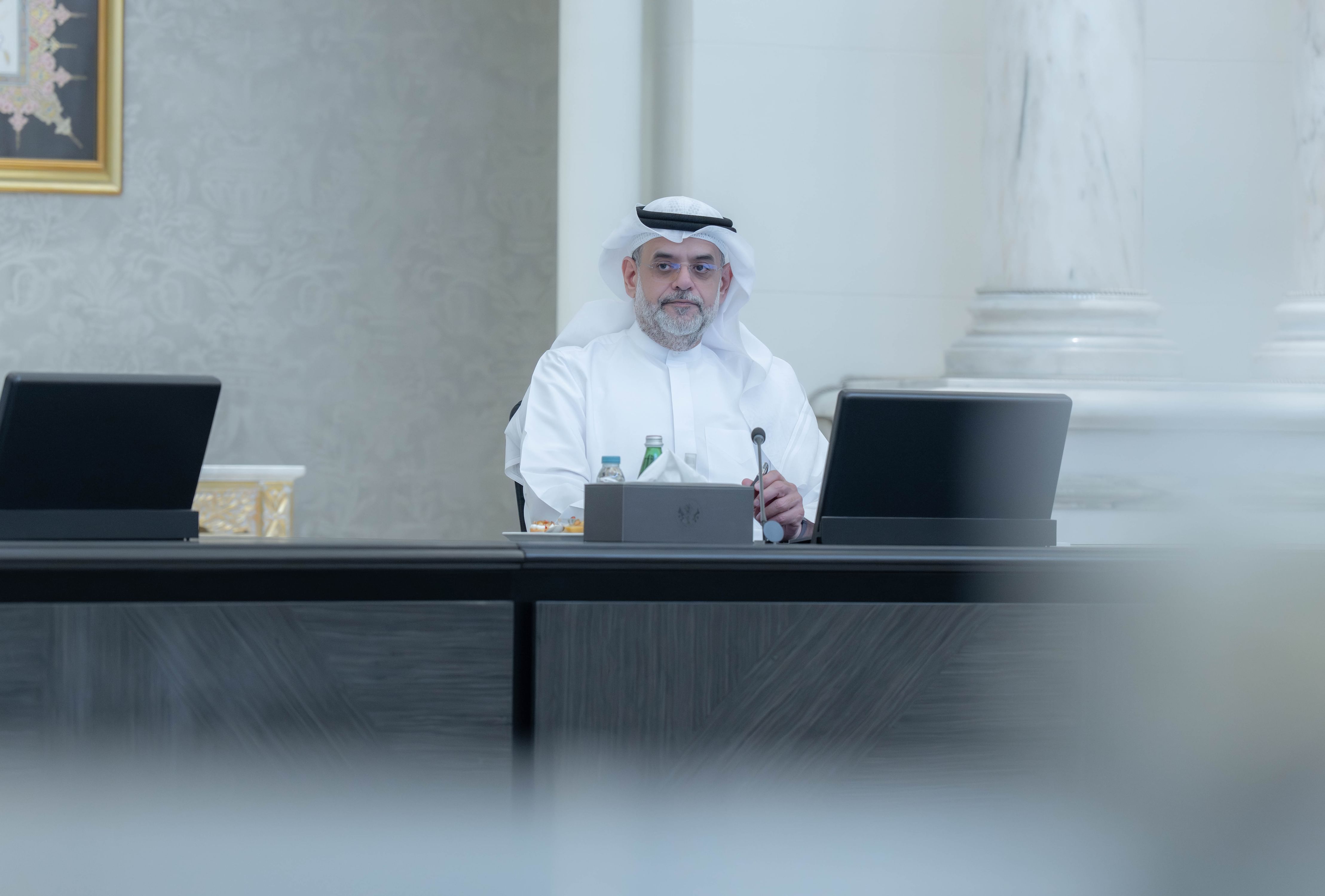 ولي عهد الشارقة يترأس اجتماع المجلس التنفيذي