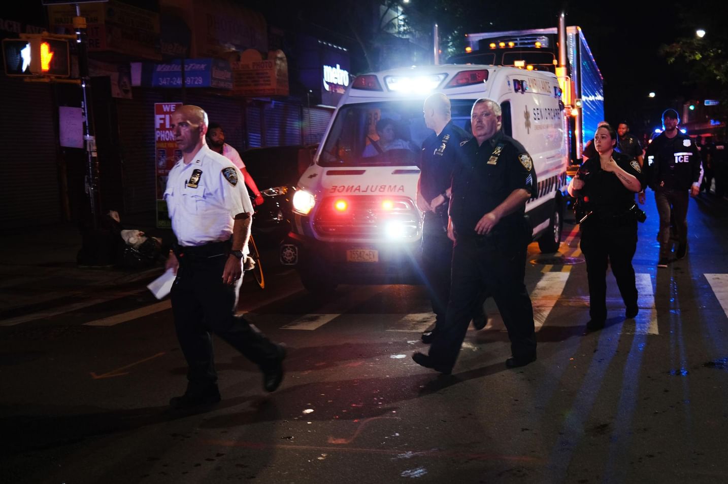 إصابة 8 أشخاص في حادث إطلاق نار بنيويورك