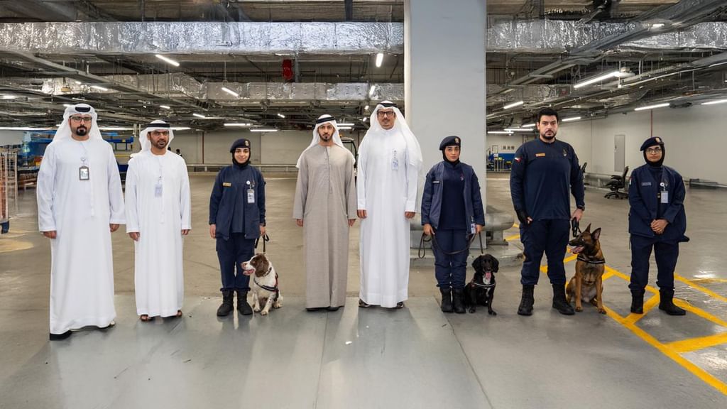 رئيس جهاز مكافحة المخدرات يتفقد منظومة التفتيش بمطار زايد الدولي