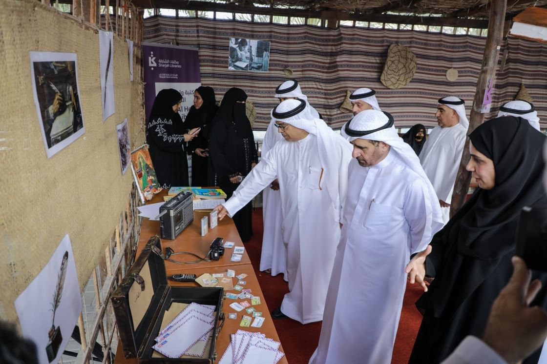 هيثم بن صقر القاسمي يفتتح أيام الشارقة التراثية في وادي الحلو