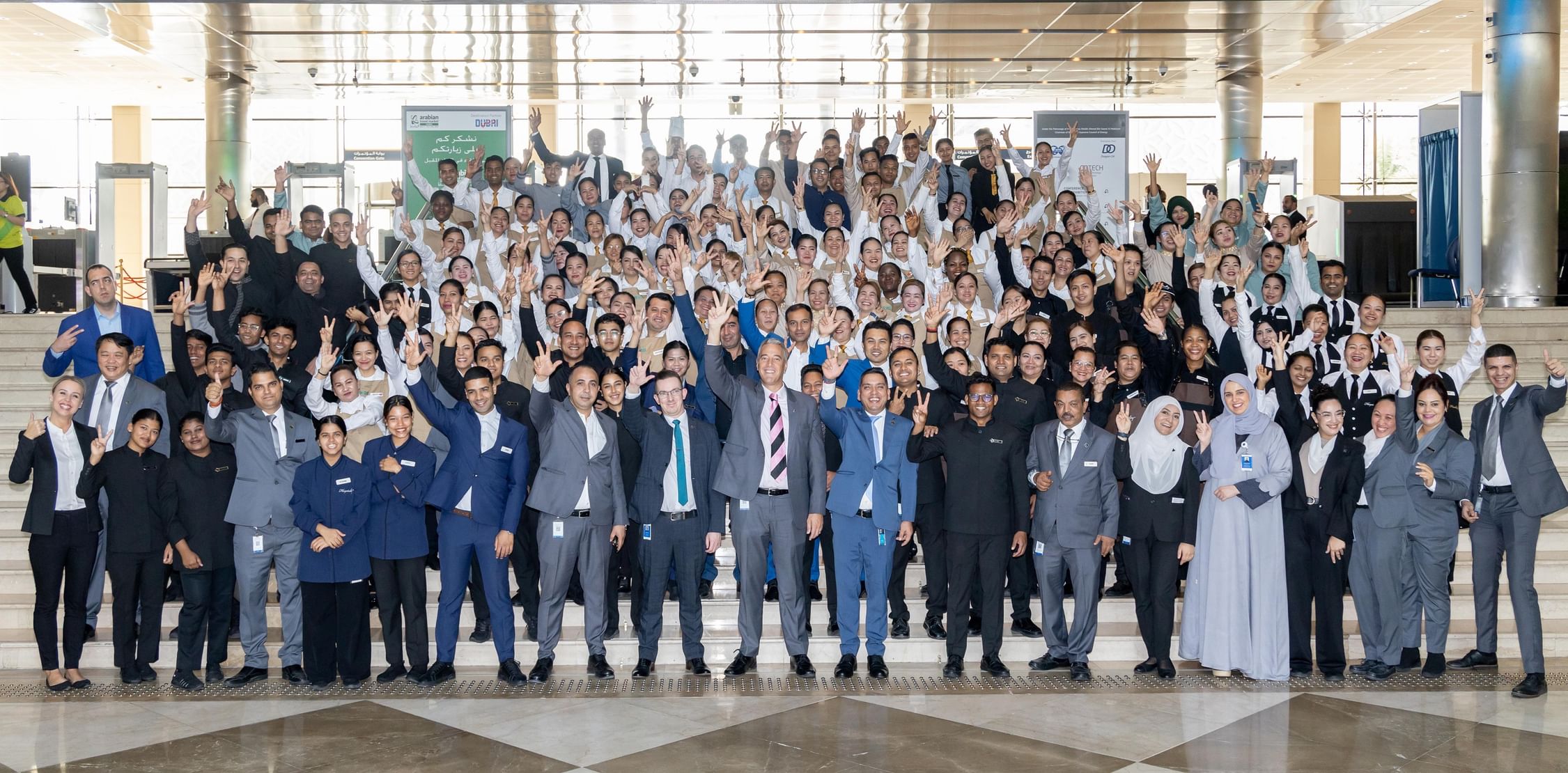 "ضيافة مركز دبي التجاري" تقدم خدماتها لـ 1.28 مليون ضيف خلال 2025