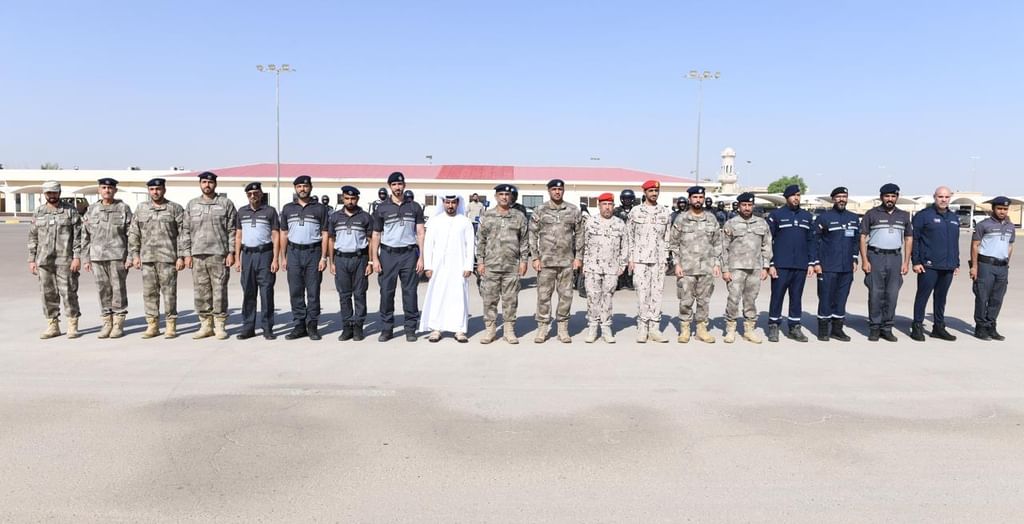 تخريج منتسبي دورة الدراجات النارية التأسيسية