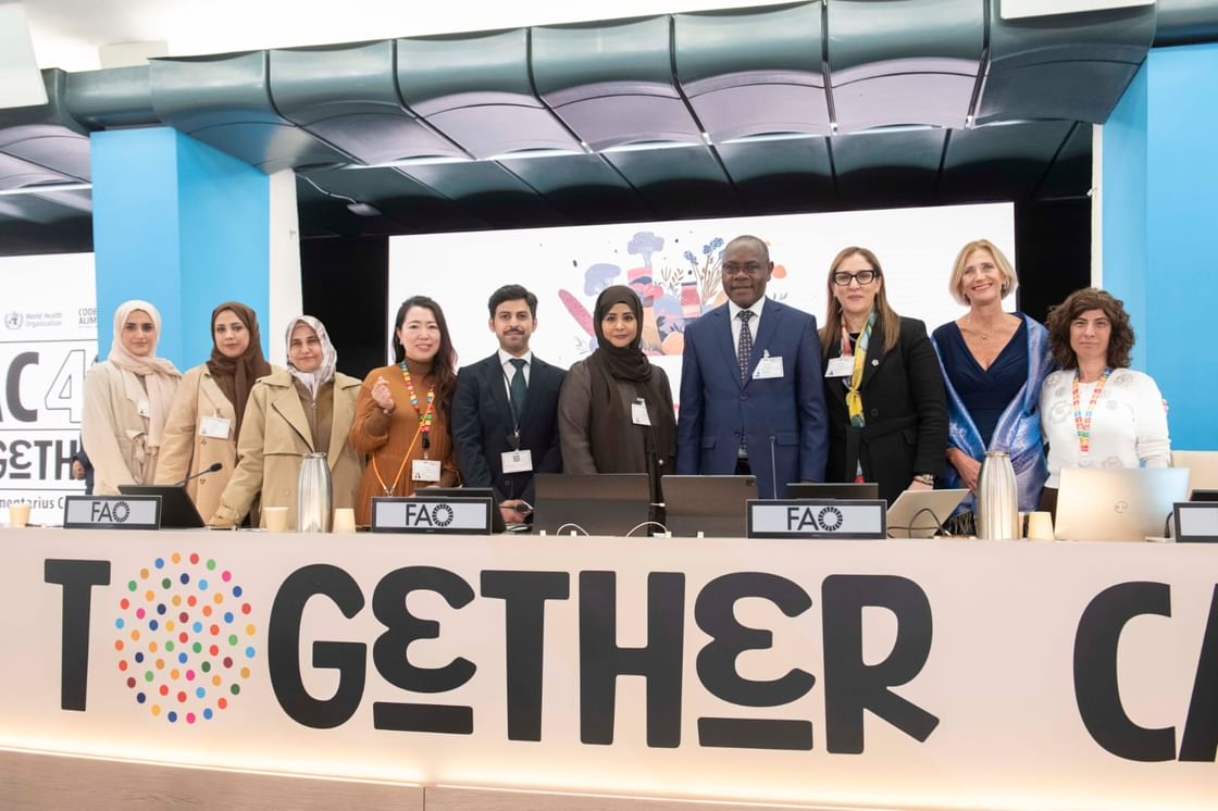 الإمارات ممثلا جغرافيا لإقليم الشرق الأدنى في هيئة الدستور الغذائي "الكوديكس"