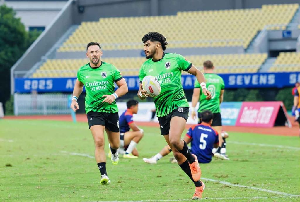 "منتخب الإمارات للرجبي" في المجموعة الثالثة بدورة الألعاب الآسيوية
