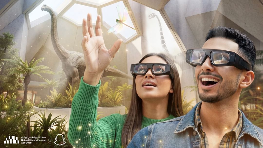متحف التاريخ الطبيعي أبوظبي و"سناب" يطلقان تجارب واقع معزز