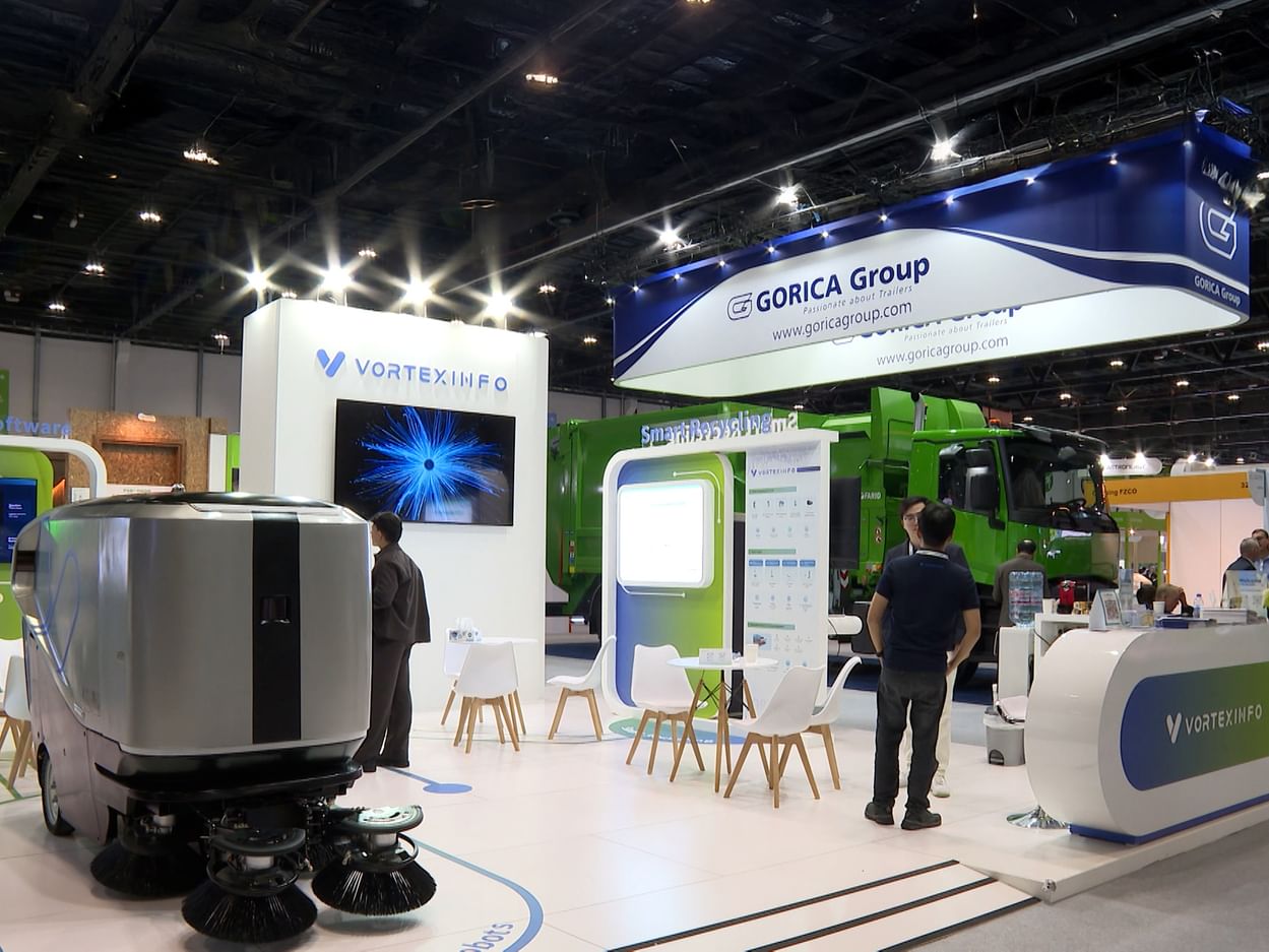 "VORTEXINFO" الصينية تعرض أبرز ابتكارتها خلال "أسبوع أبوظبي للاستدامة"
