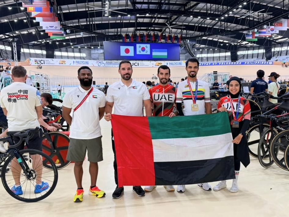 ذهبية وبرونزية ترفعان رصيد الإمارات إلى 4 ميداليات في "آسيوية المضمار"